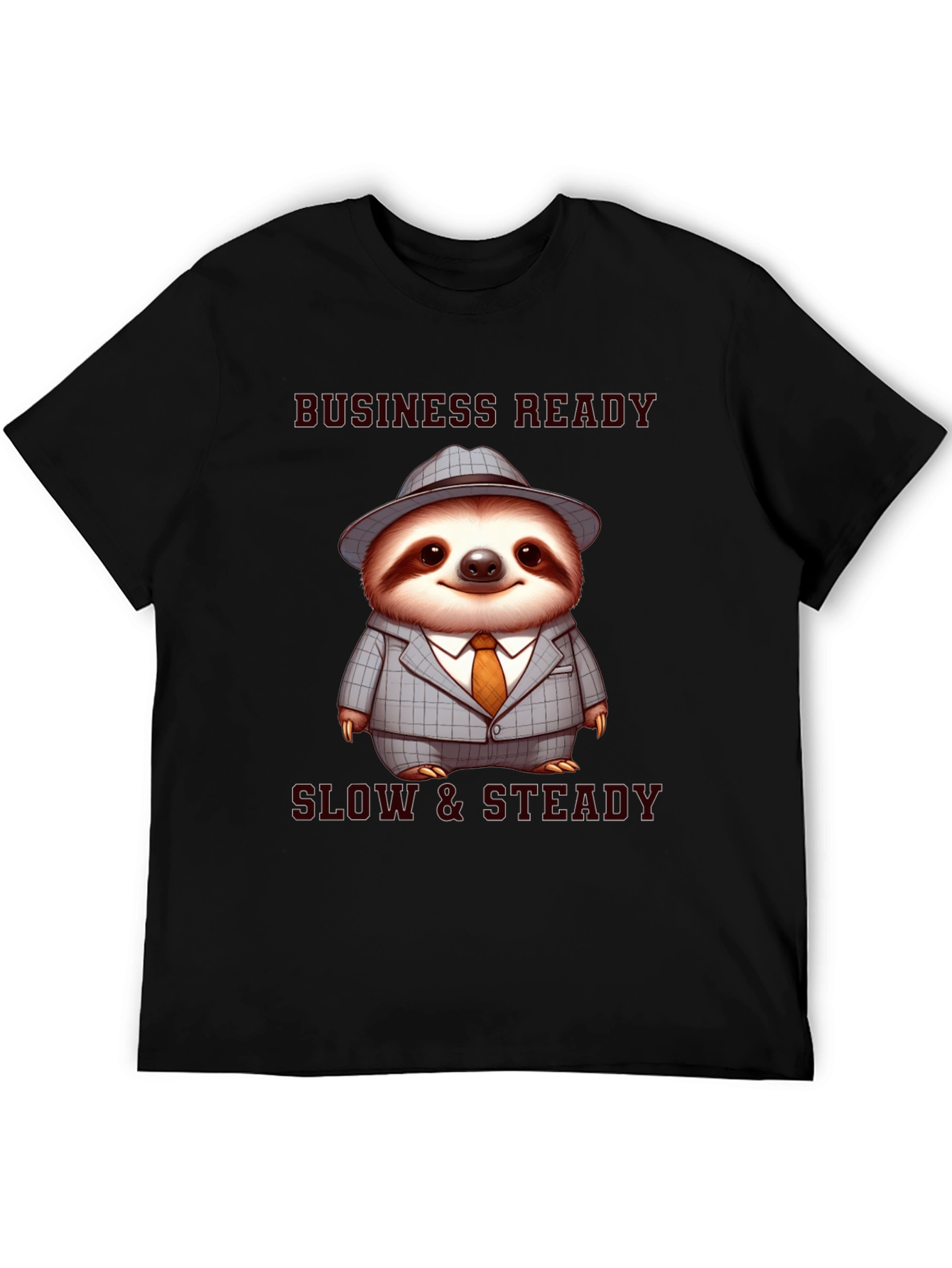 Business Ready Sloth T-Shirt - Slow & Steady Wins!