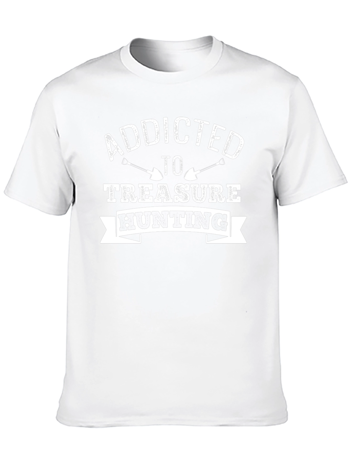 Addicted to Treasure Hunting Black T-Shirt