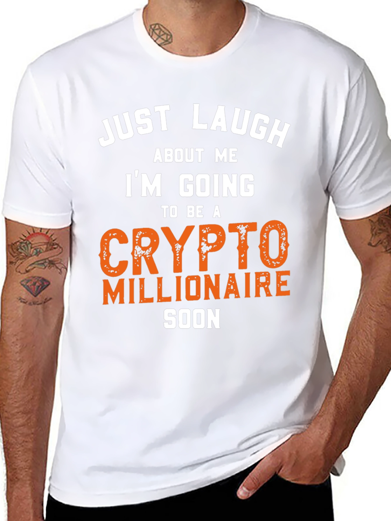 Crypto Millionaire Funny T-Shirt