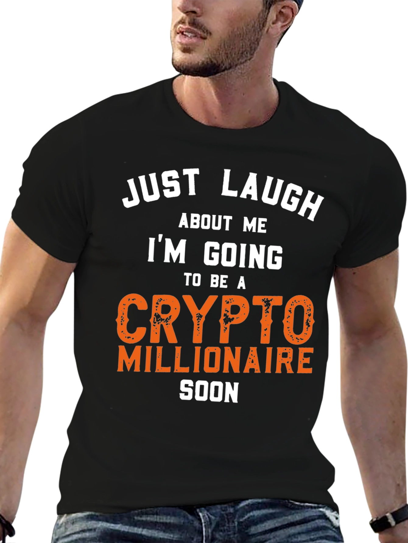 Crypto Millionaire Funny T-Shirt
