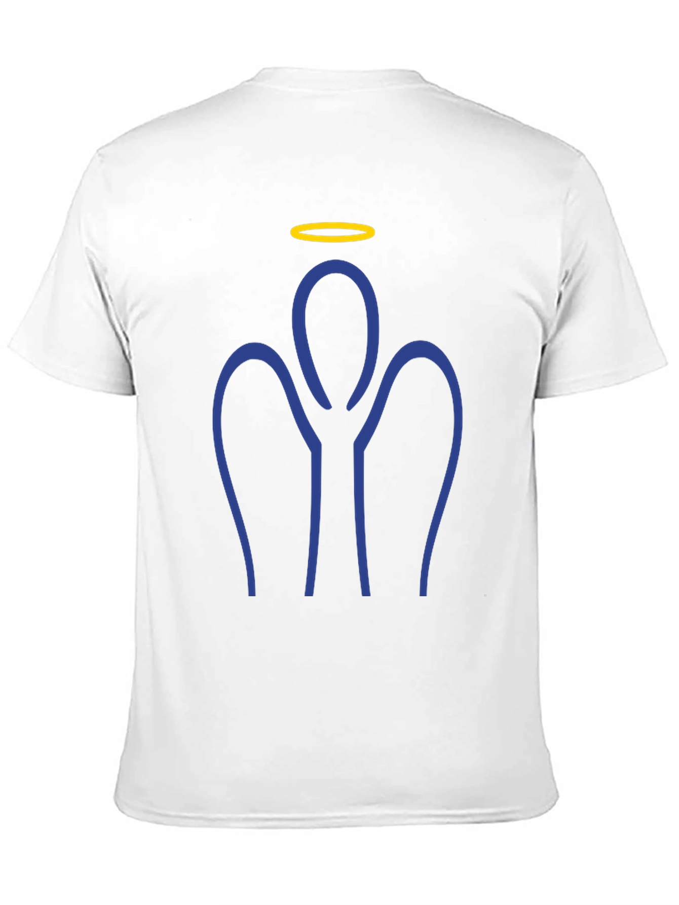 Angel Outline Graphic Tee - Stylish & Unique!