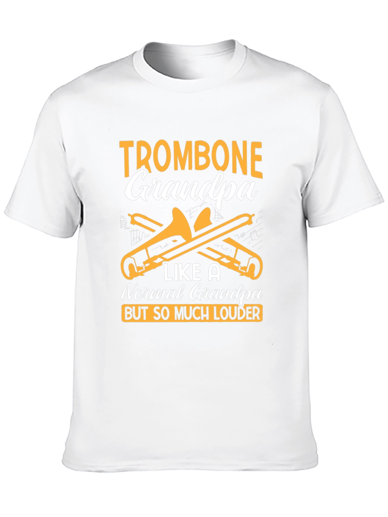 Trombone Grandpa T-Shirt - Loud & Proud Musician