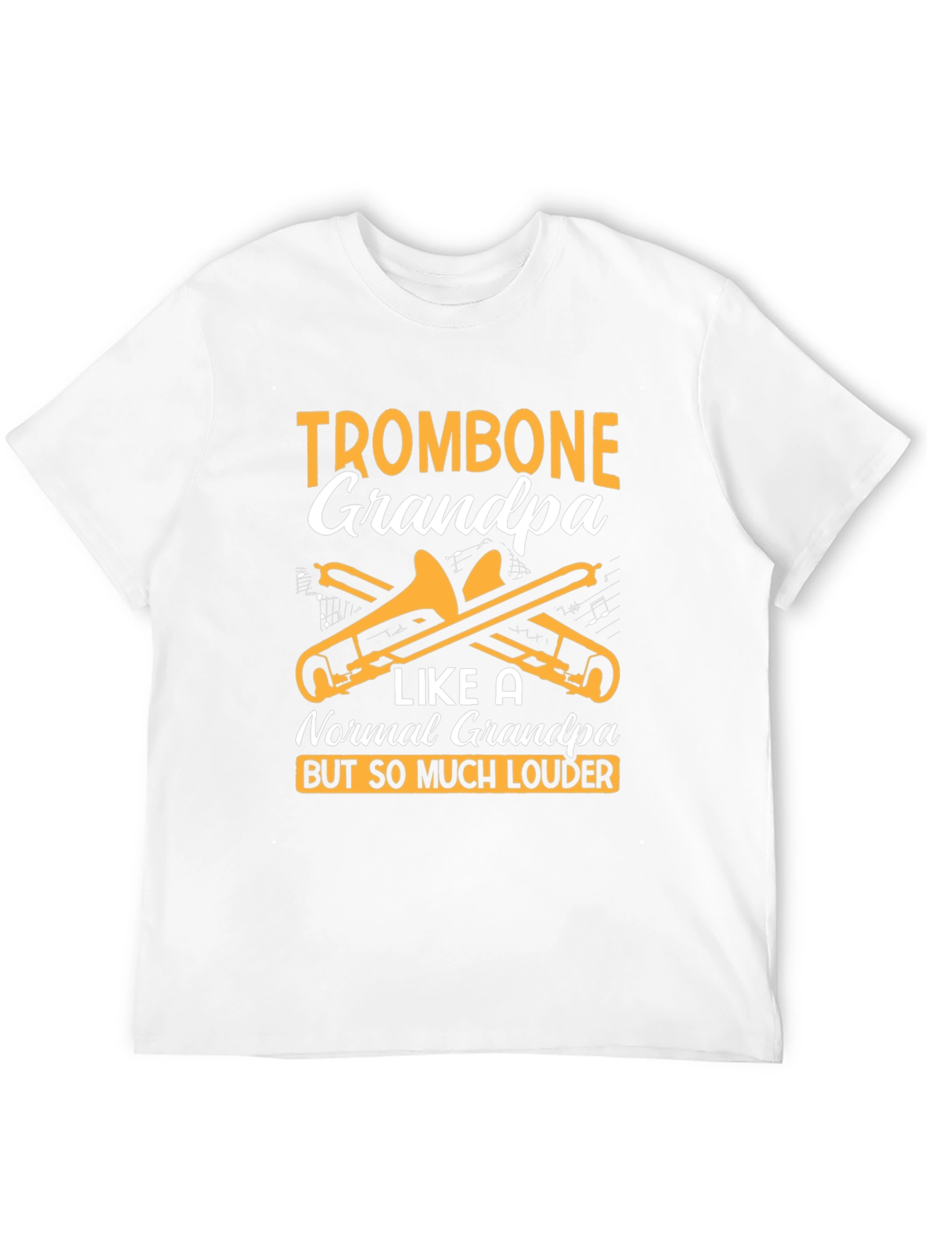 Trombone Grandpa T-Shirt - Loud & Proud Musician