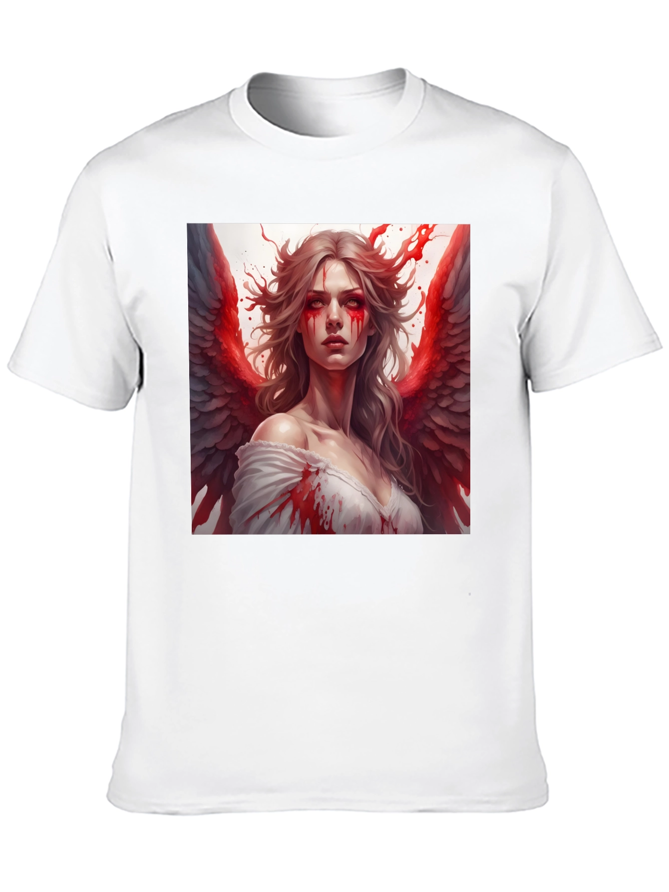 Bloody Angel Graphic T-Shirt - Black