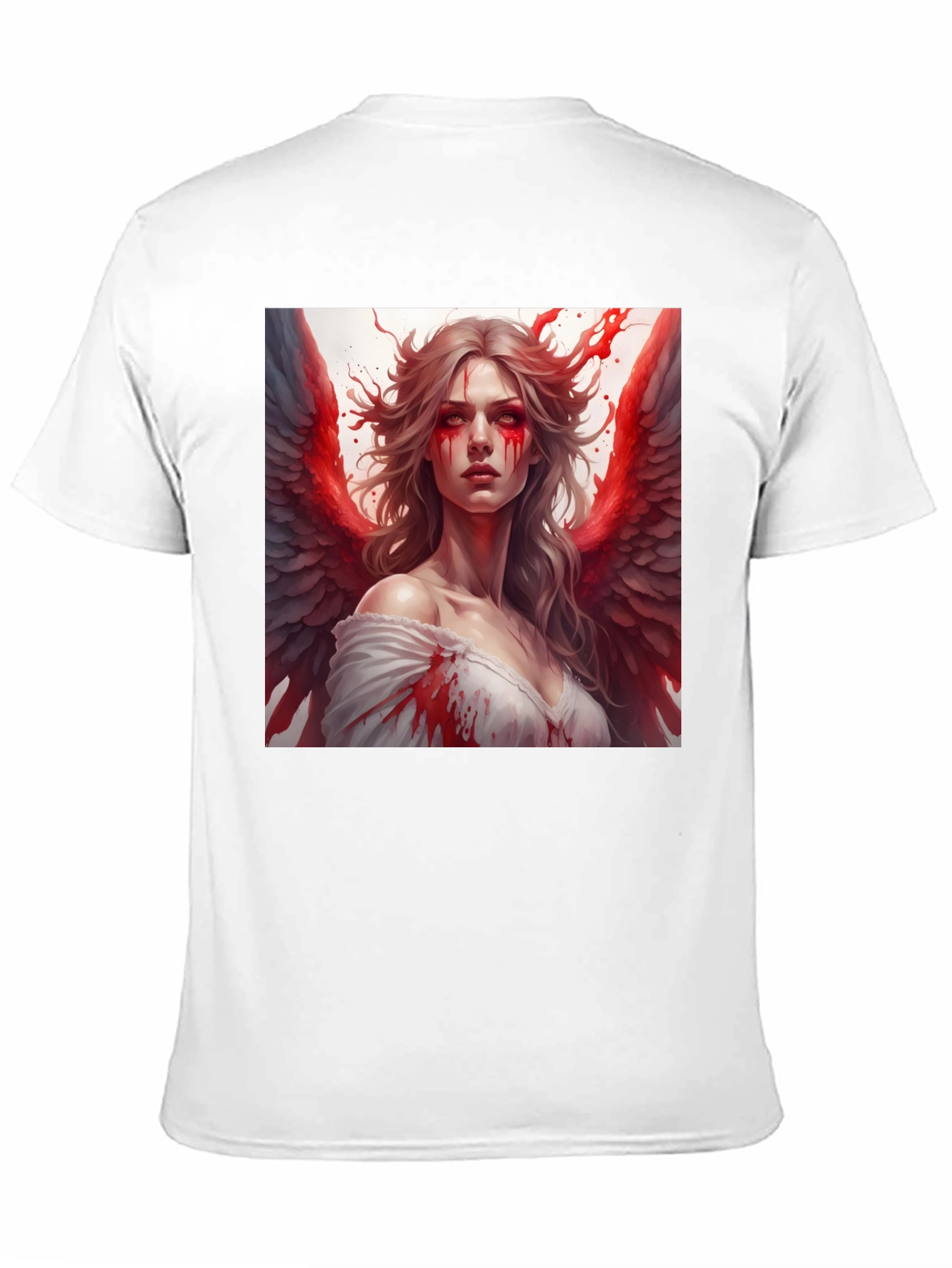 Bloody Angel Graphic T-Shirt - Black