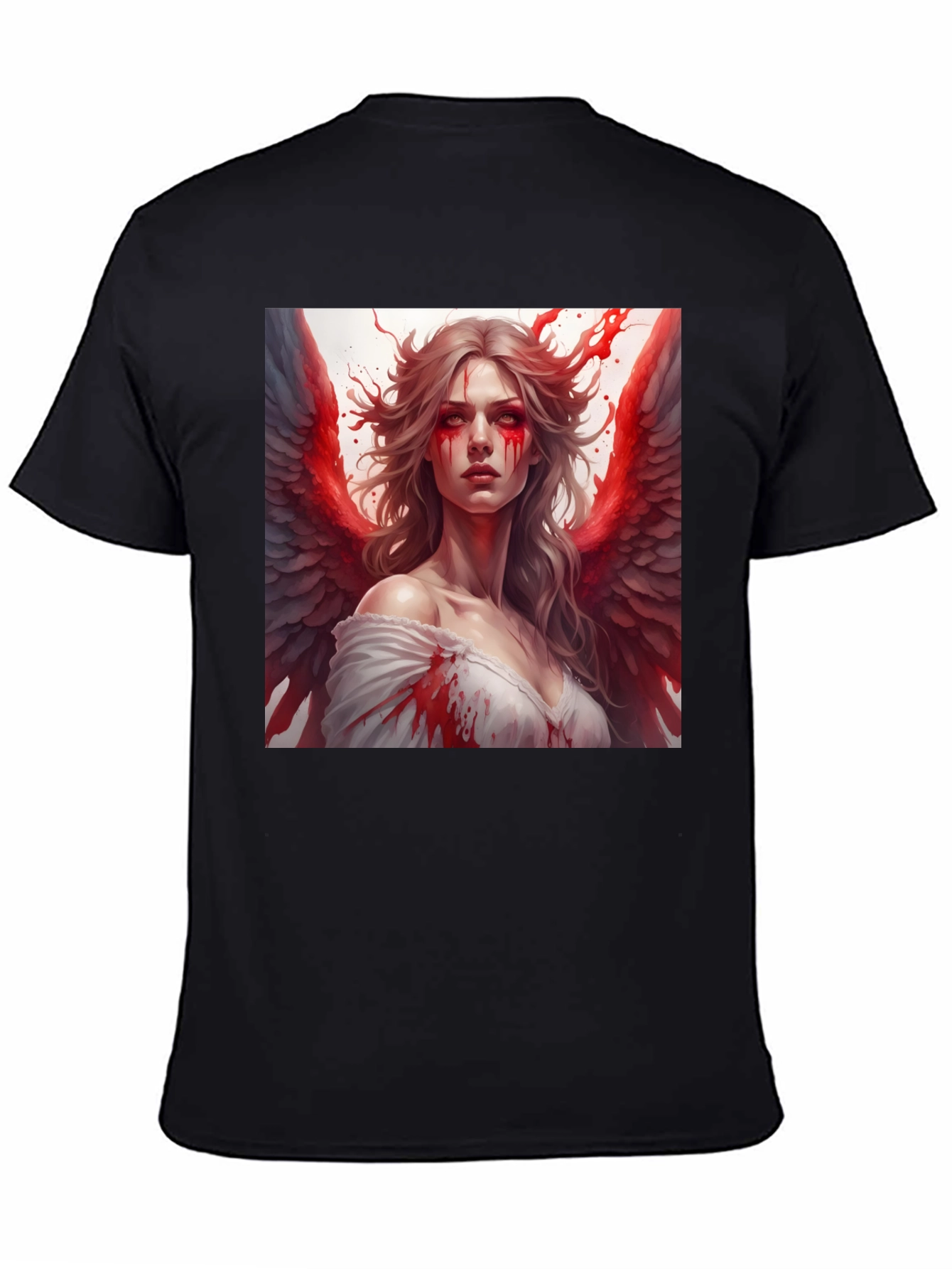 Bloody Angel Graphic T-Shirt - Black
