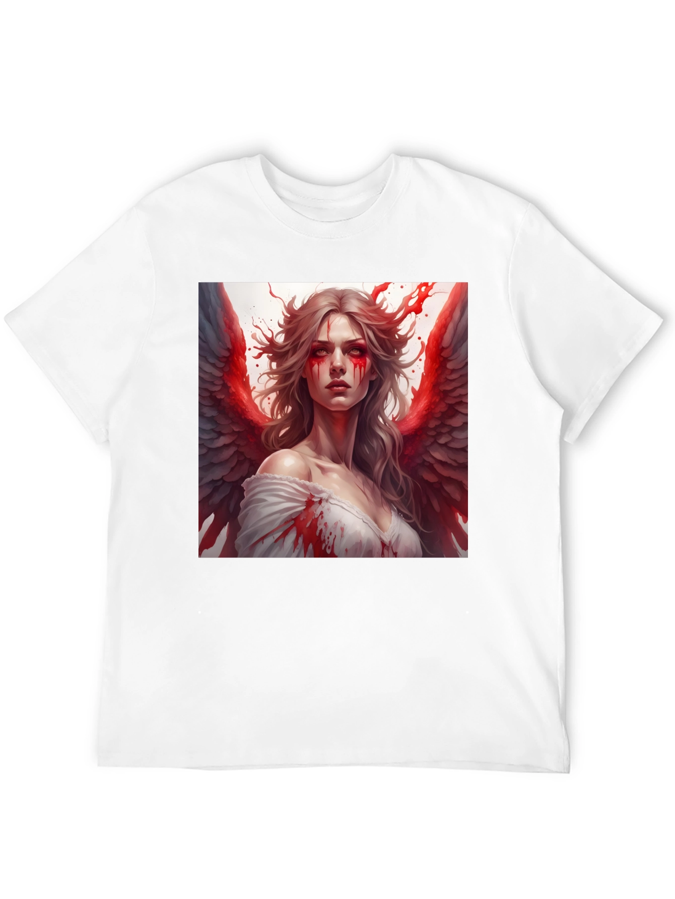 Bloody Angel Graphic T-Shirt - Black