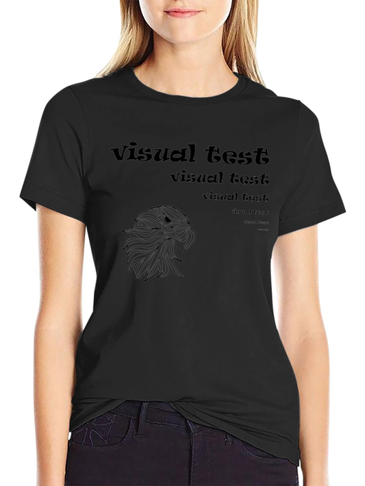 Black Graphic Tee - Visual Test