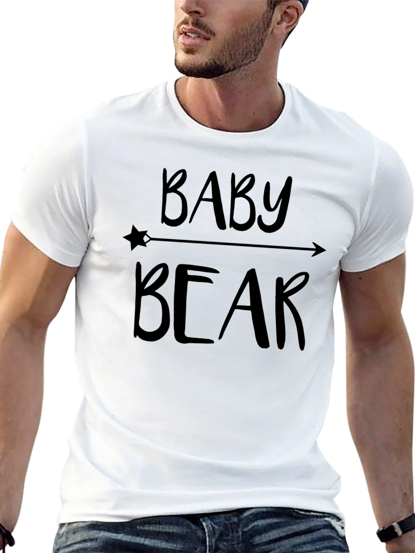 Baby Bear Arrow Graphic T-Shirt