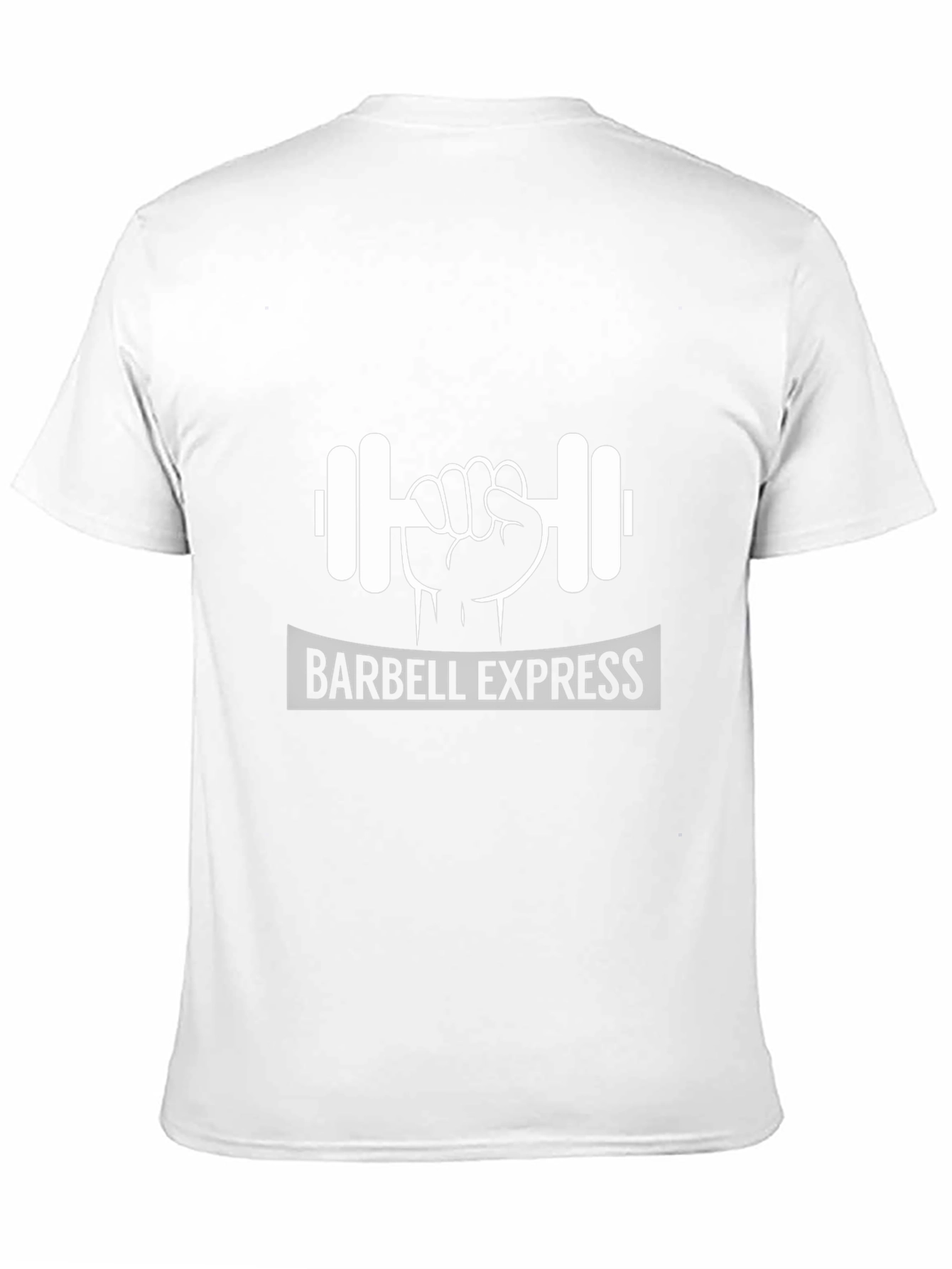 Barbell Express Black Graphic Tee
