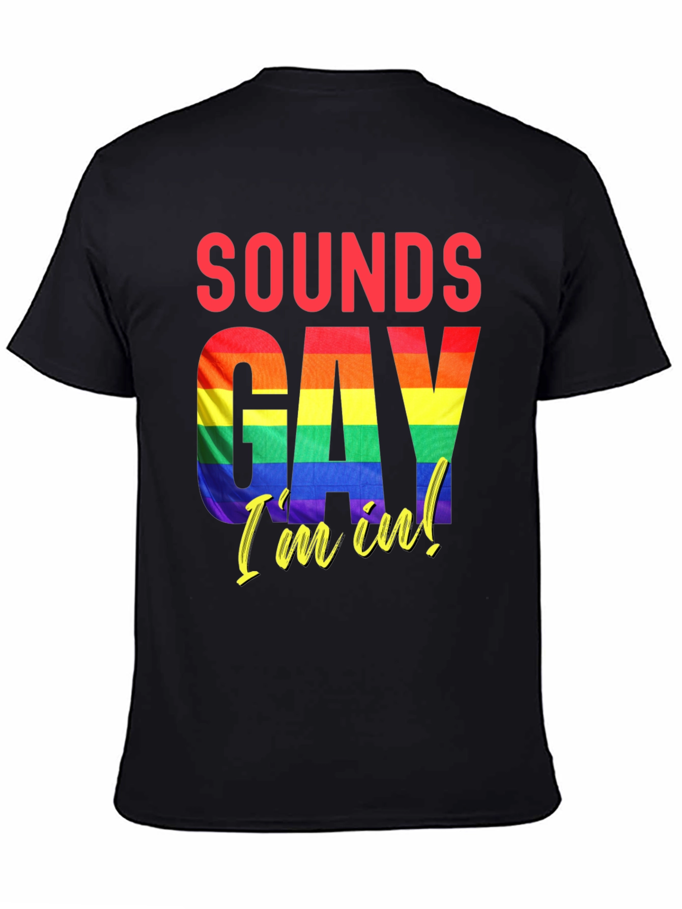 Sounds Gay Im In T-Shirt