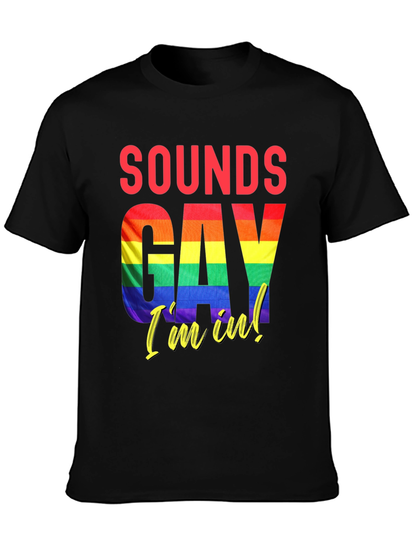 Sounds Gay Im In T-Shirt
