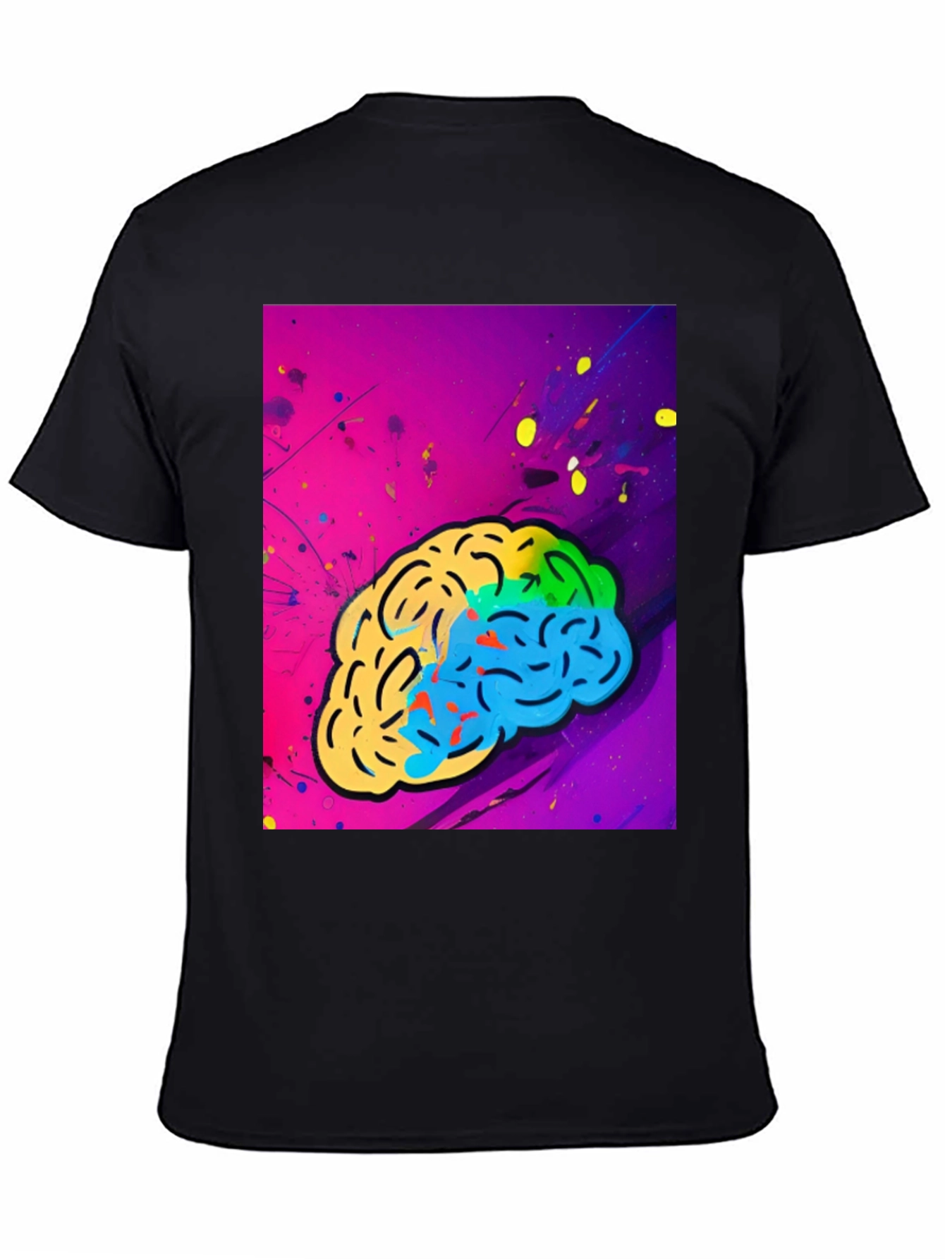 Colorful Brain Graphic Tee