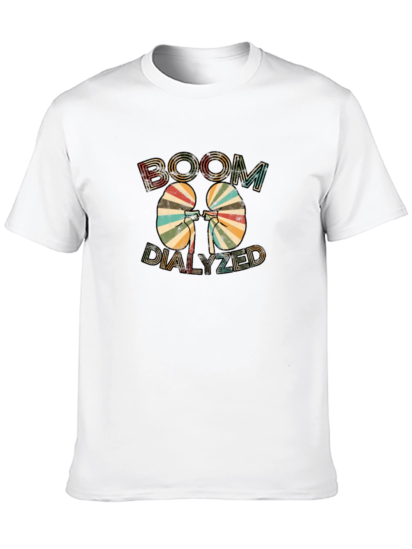 Boom Dialyzed Kidney Graphic T-Shirt