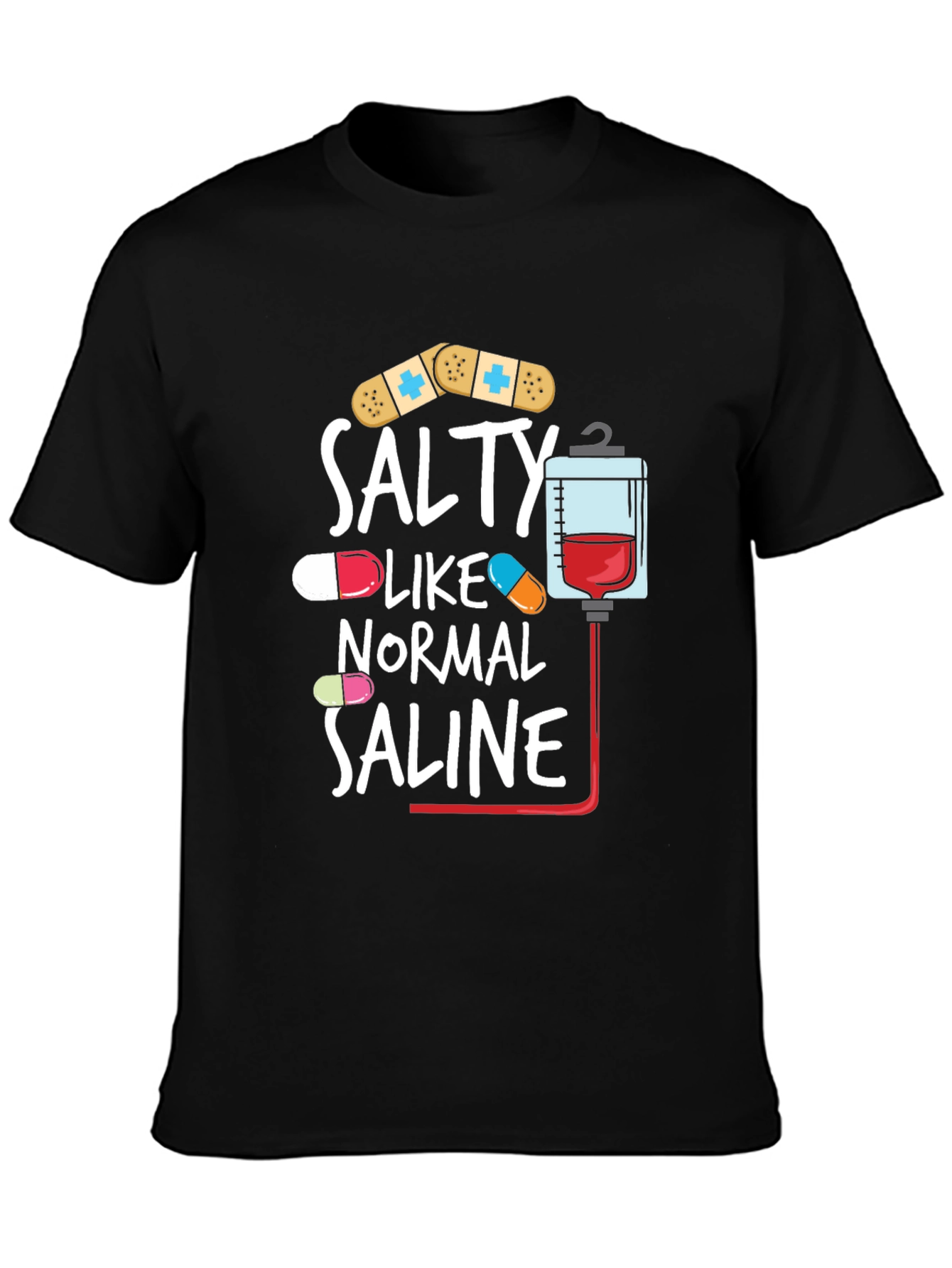 Salty Like Normal Saline Graphic Tee
