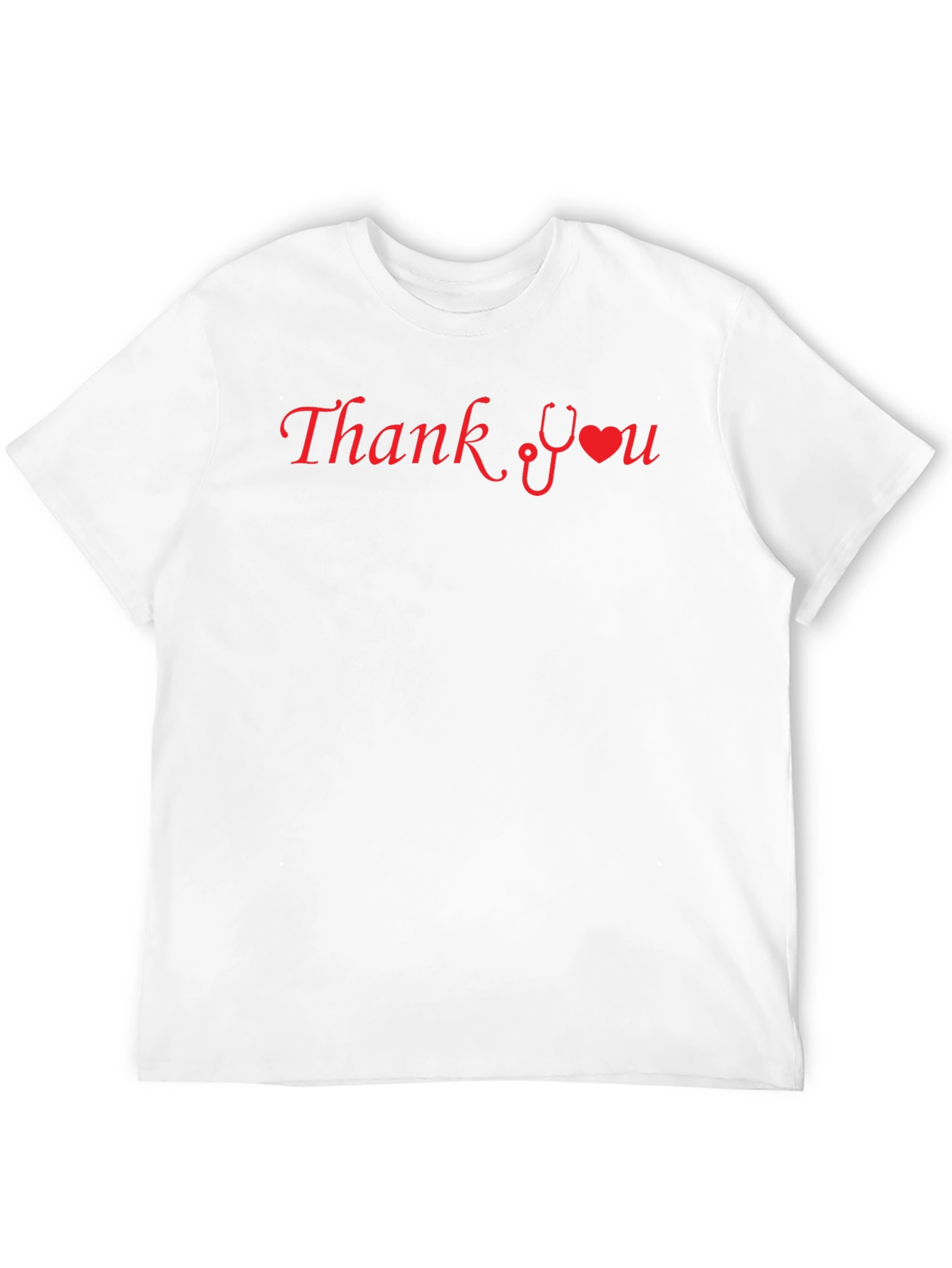 Thank You Healthcare Workers Black T-Shirt