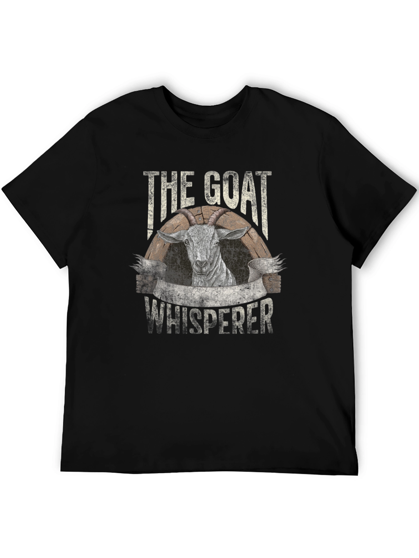 The Goat Whisperer T-Shirt - Black Graphic Tee