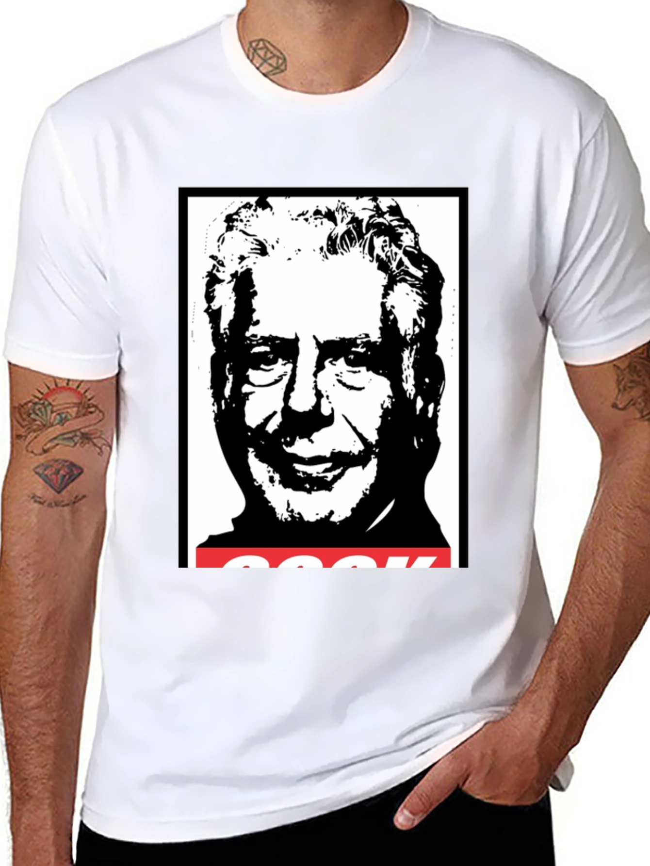 Anthony Bourdain Black T-Shirt