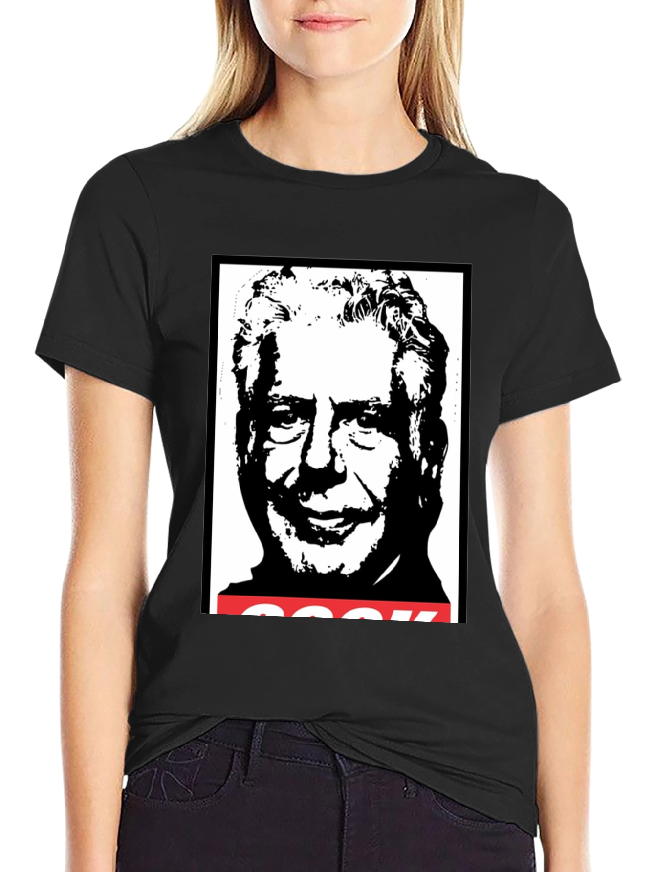 Anthony Bourdain Black T-Shirt