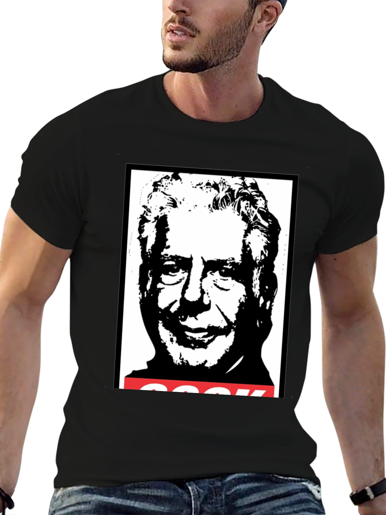 Anthony Bourdain Black T-Shirt