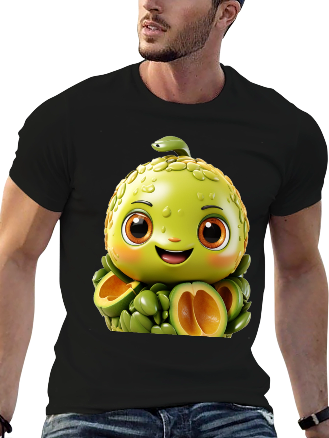 Avocado Character T-Shirt