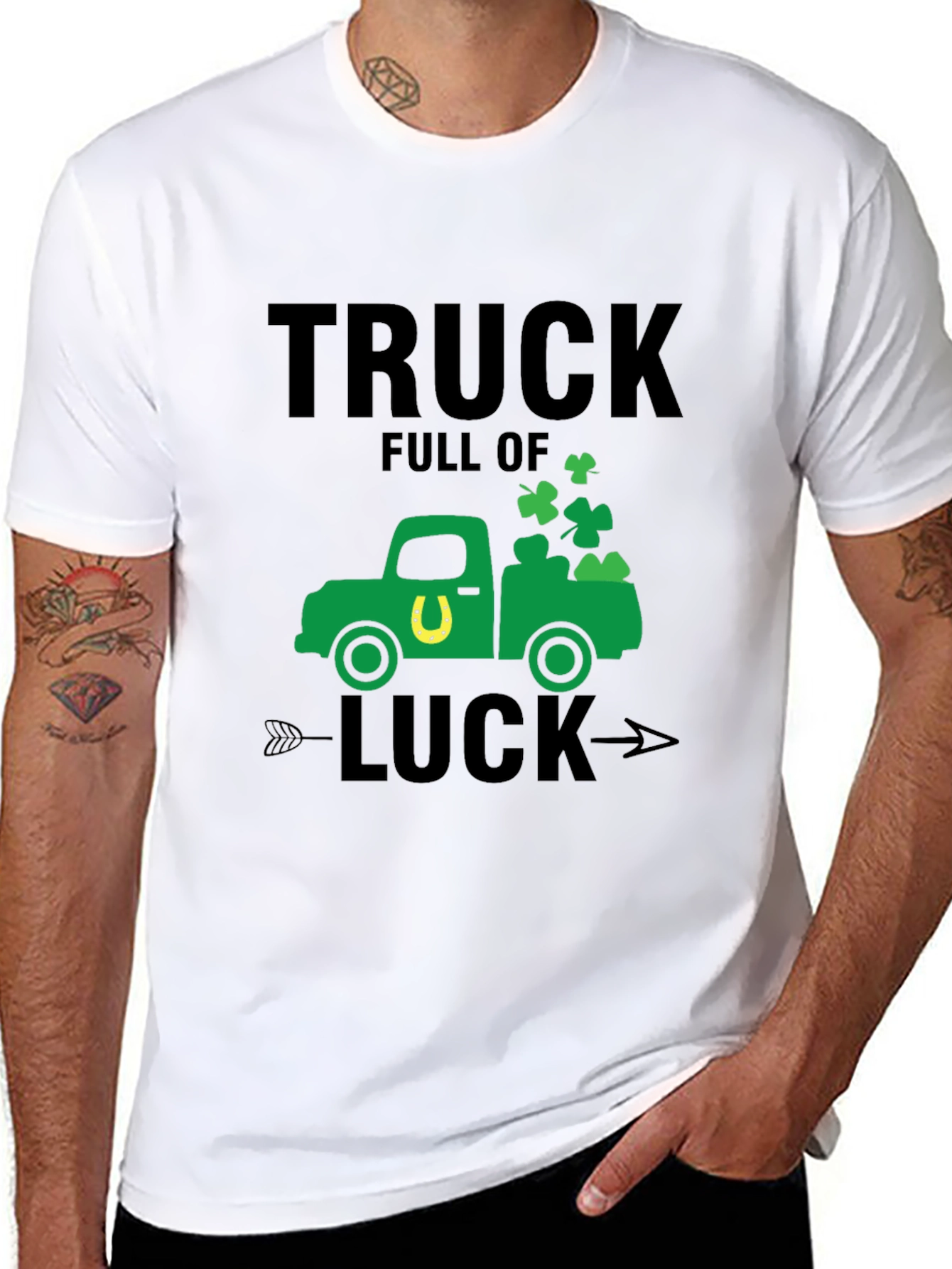 Truck Full of Luck St. Patricks Day T-Shirt