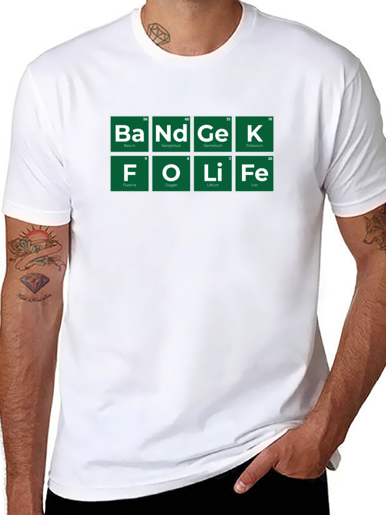 BANGEEK Periodic Table T-Shirt | Geeky Apparel