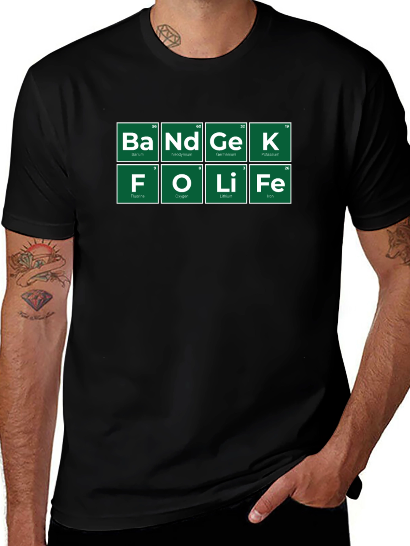 BANGEEK Periodic Table T-Shirt | Geeky Apparel