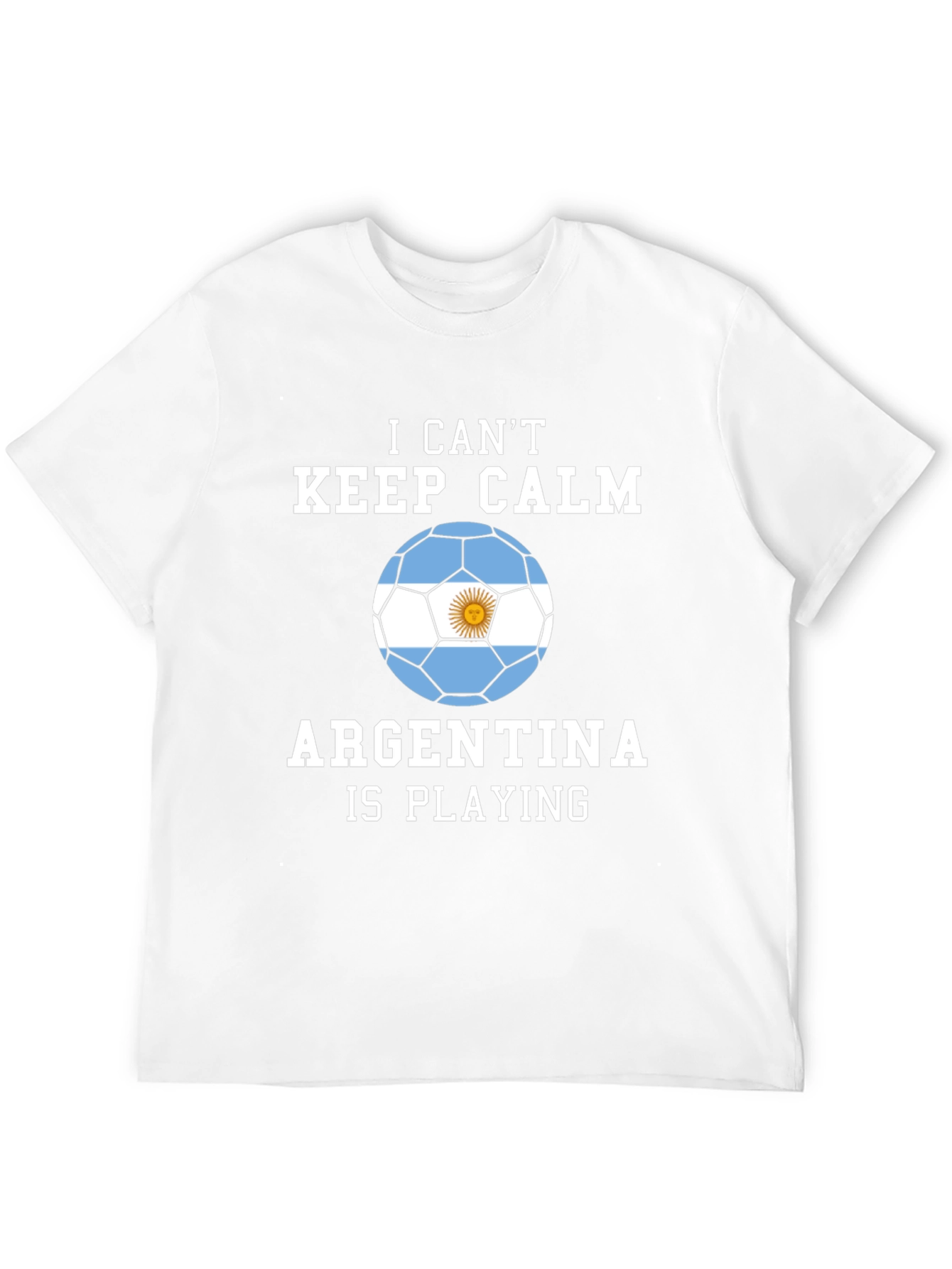 Argentina Soccer Fan T-Shirt - Keep Calm!
