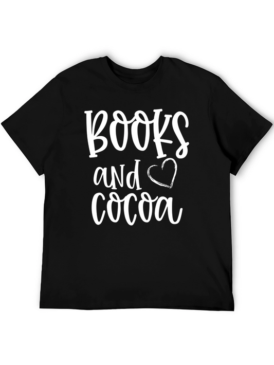 Books and Cocoa T-Shirt Relaxed Fit