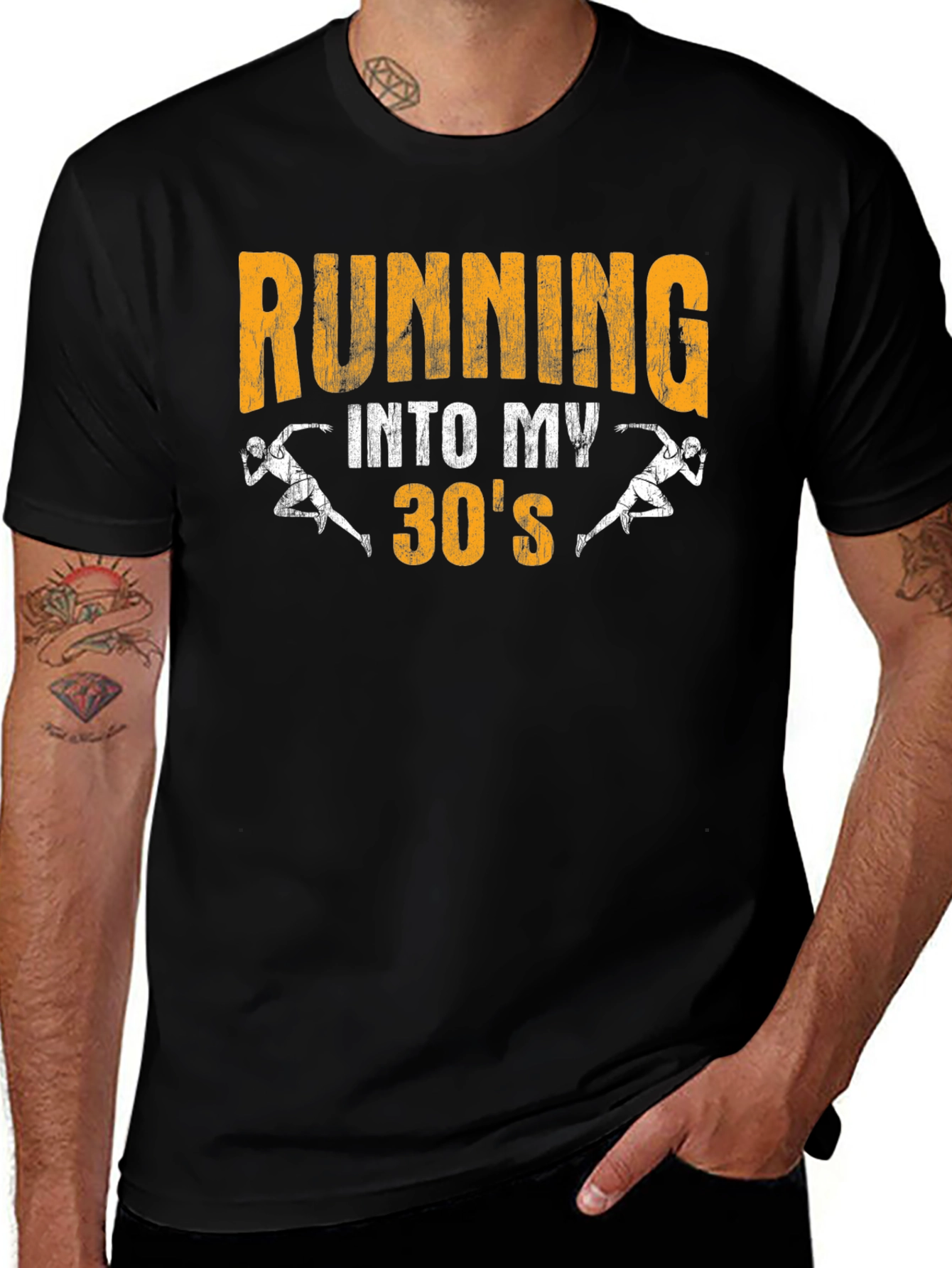 Running Into My 30s Graphic Tee