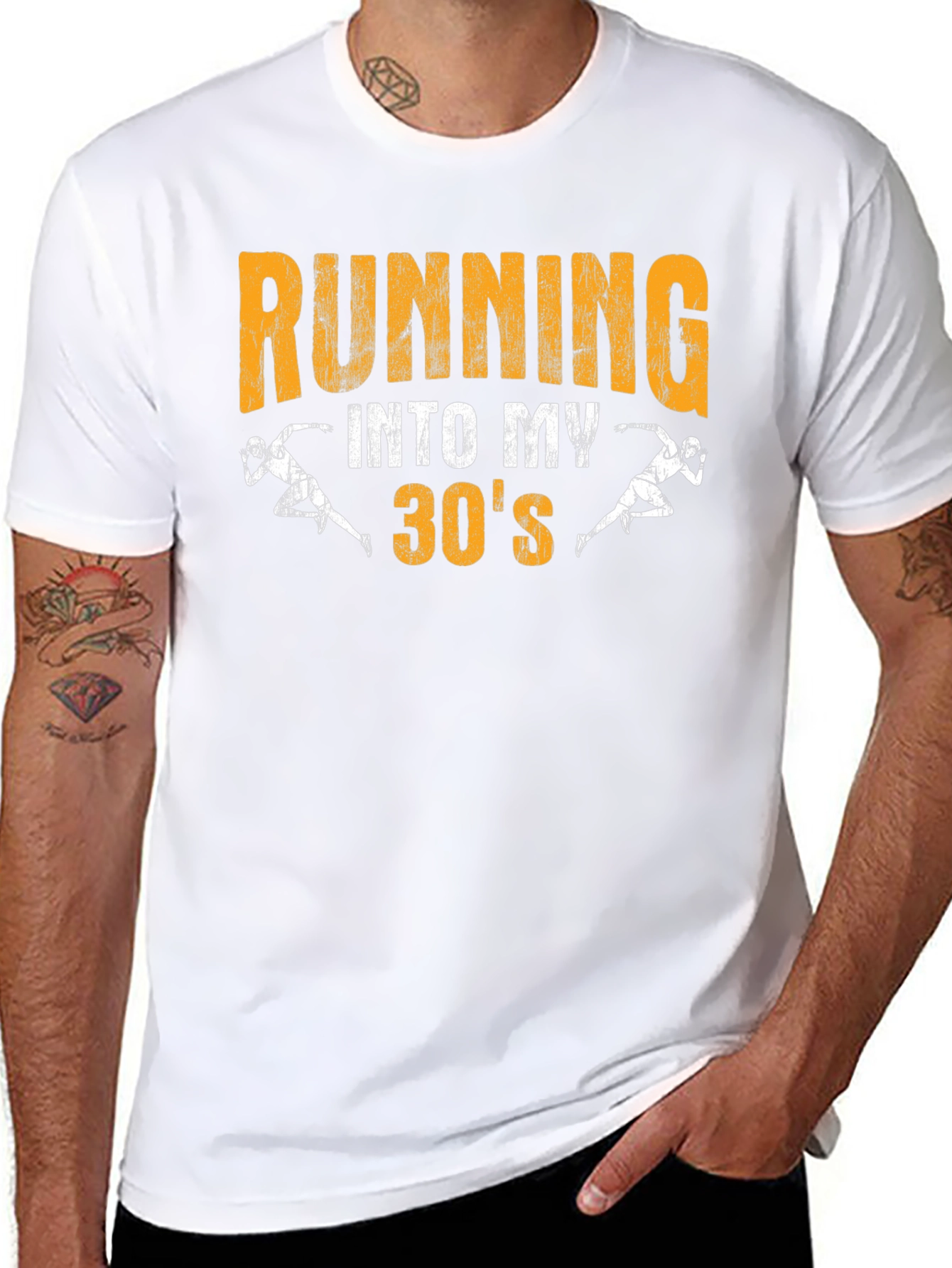 Running Into My 30s Graphic Tee