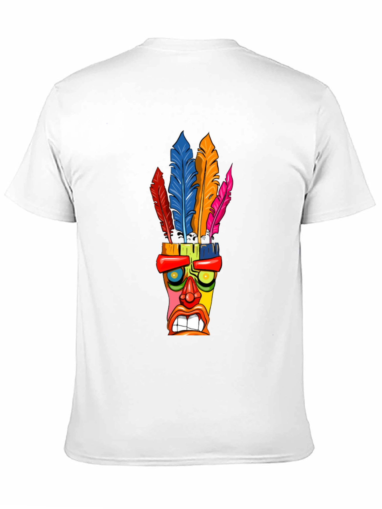 Colorful Tiki Mask T-Shirt