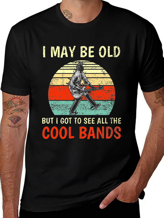 Vintage Cool Bands Graphic T-Shirt
