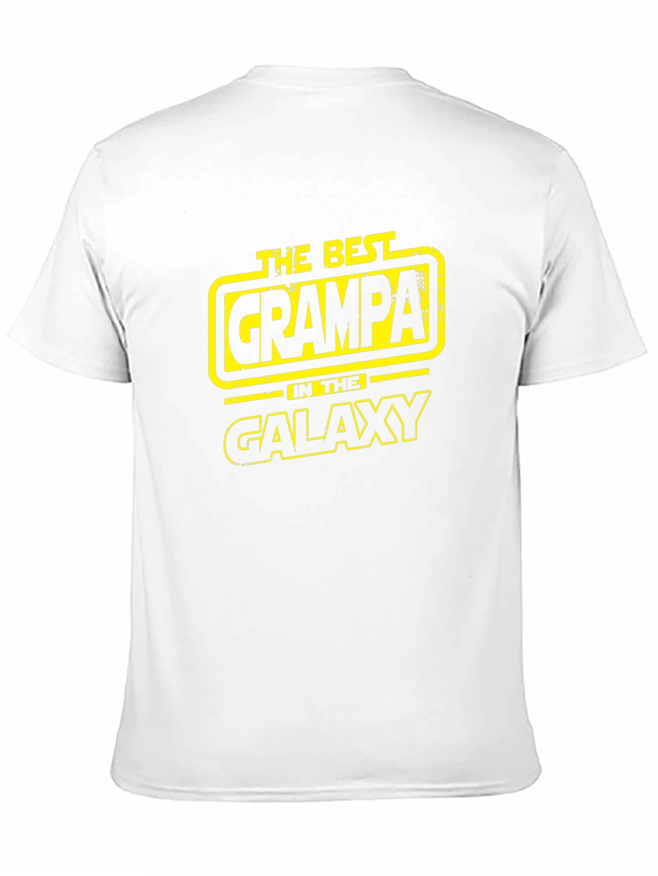 The Best Grampa in the Galaxy Black T-Shirt