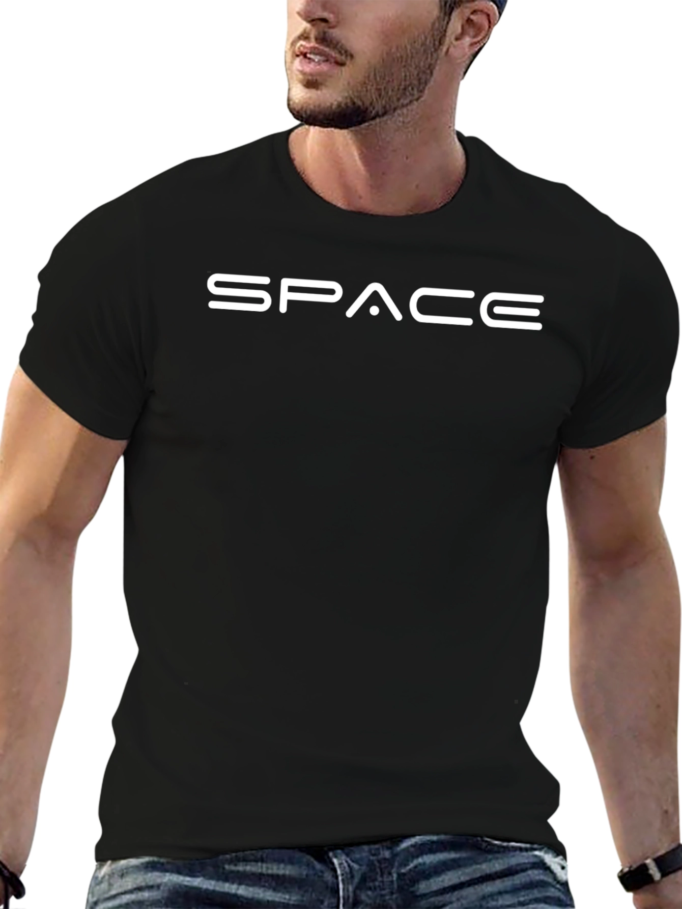 Space Graphic T-Shirt - Modern Design