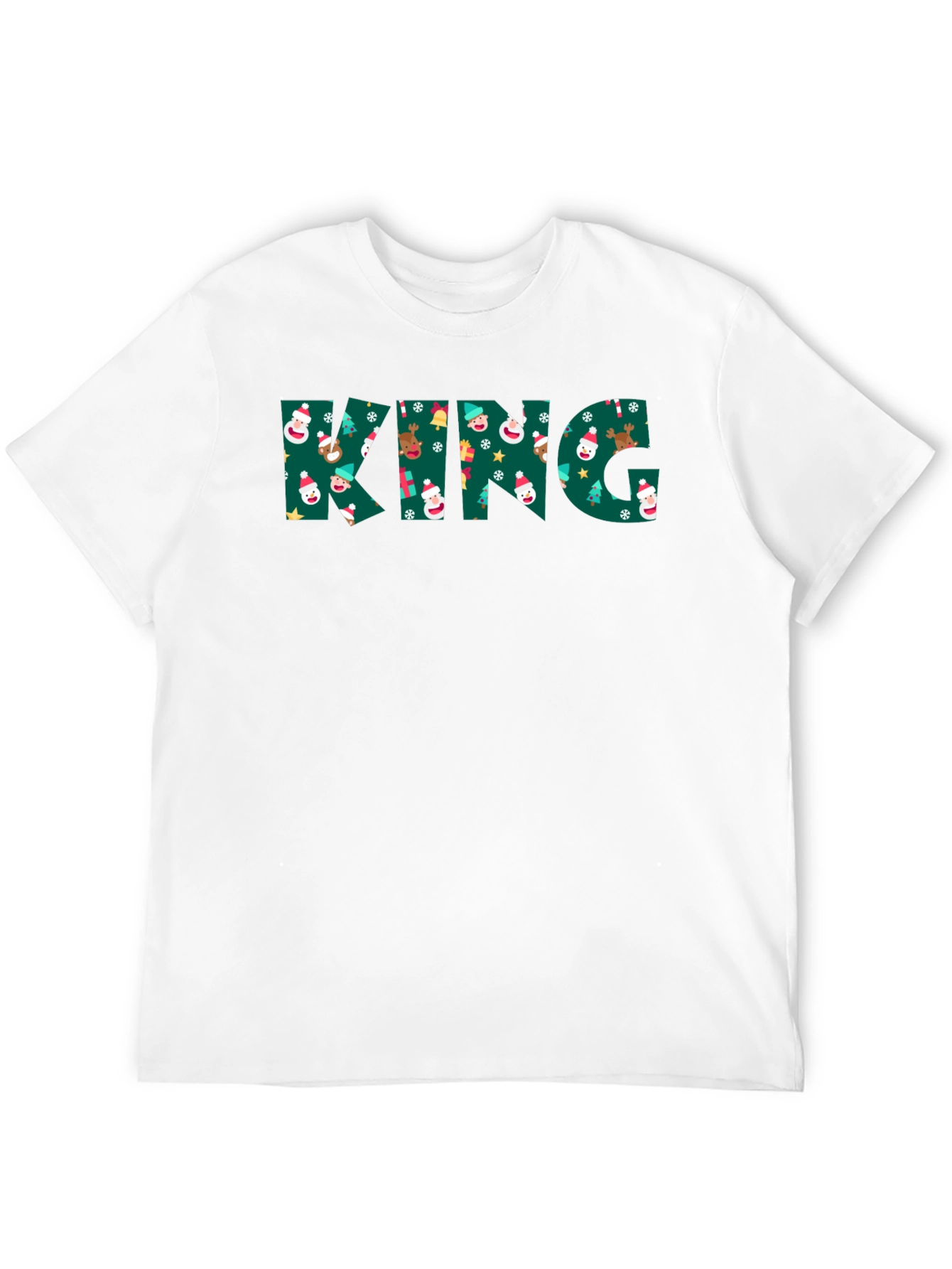 Christmas King T-Shirt Holiday Festive Tee
