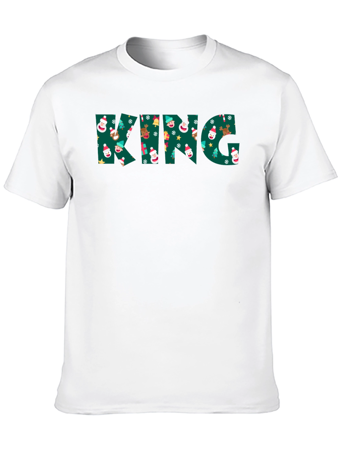 Christmas King T-Shirt Holiday Festive Tee