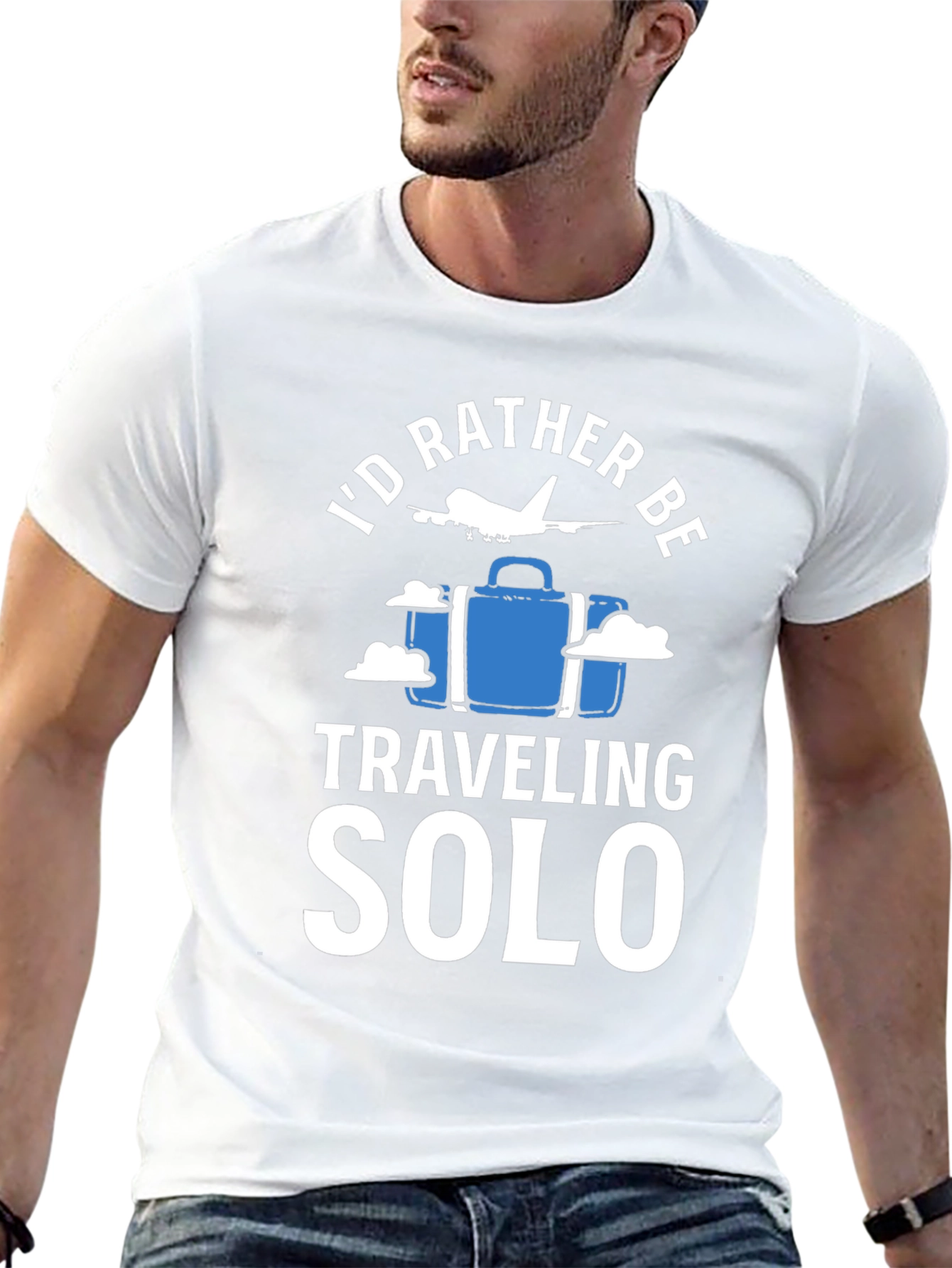 Solo Traveler Black T-Shirt