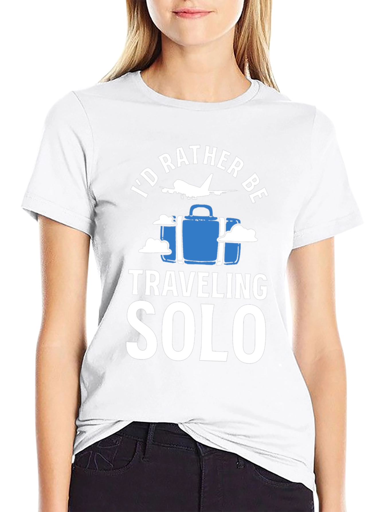 Solo Traveler Black T-Shirt