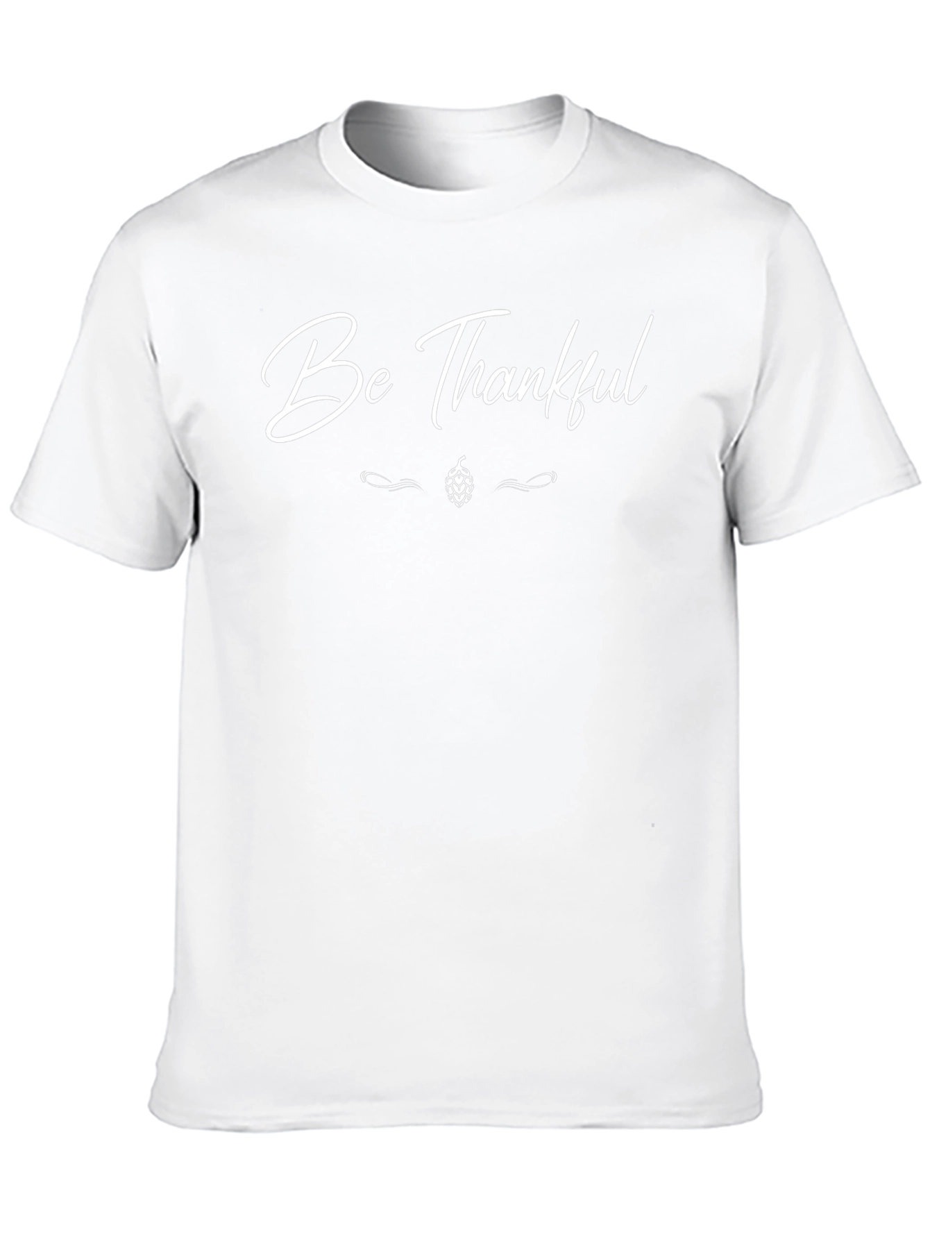 Be Thankful Black Graphic Tee