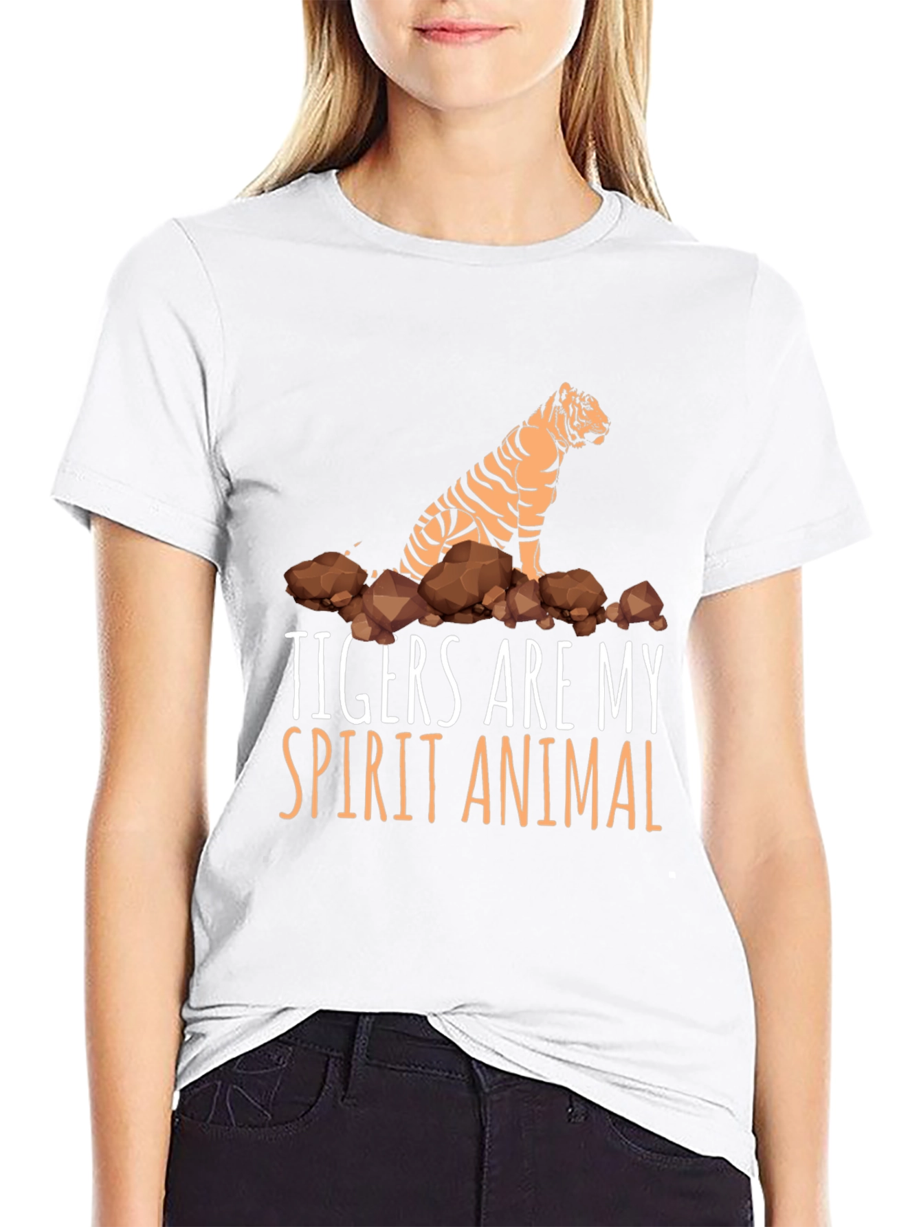 Tigers Are My Spirit Animal Graphic T-Shirt