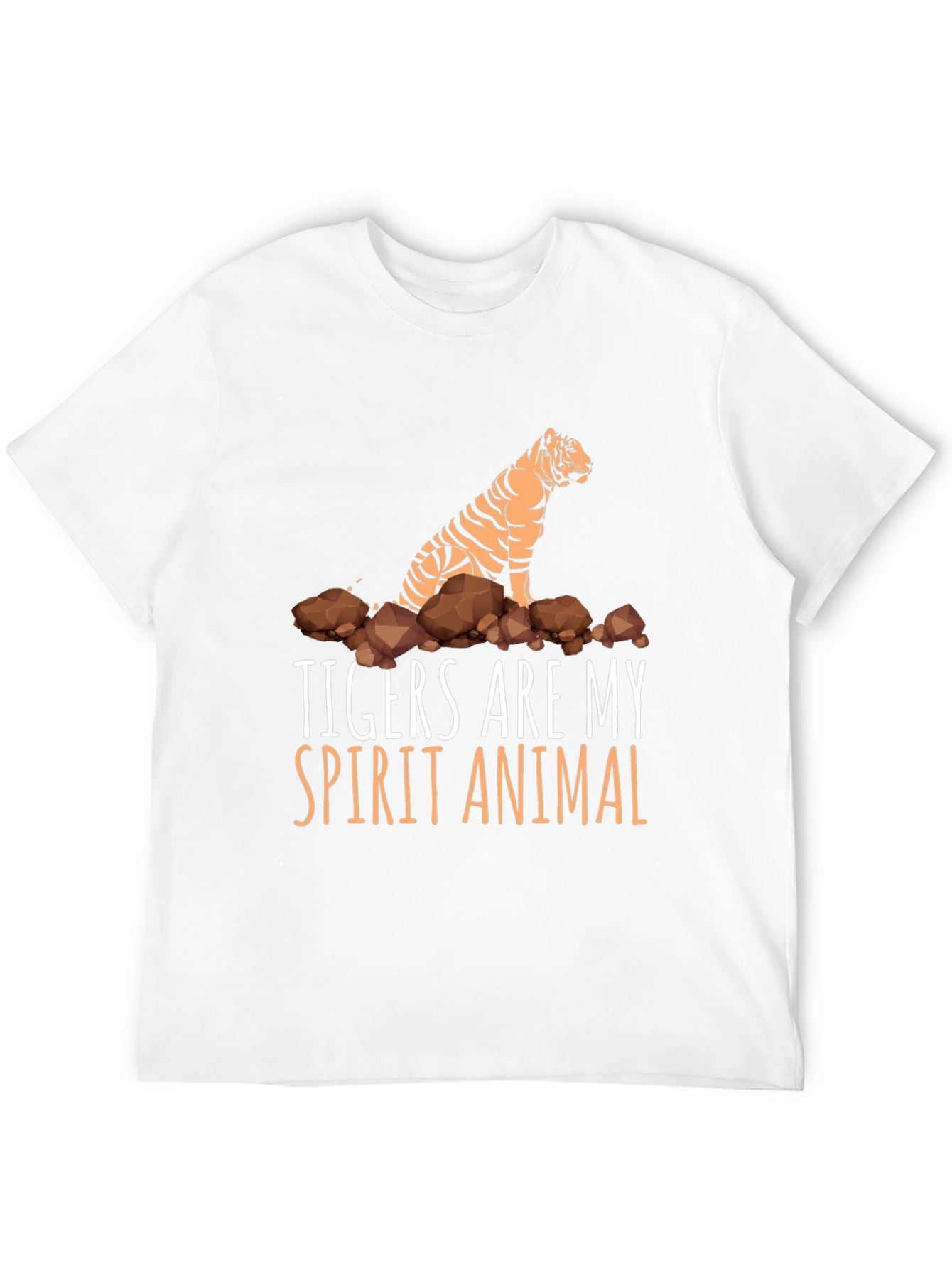 Tigers Are My Spirit Animal Graphic T-Shirt