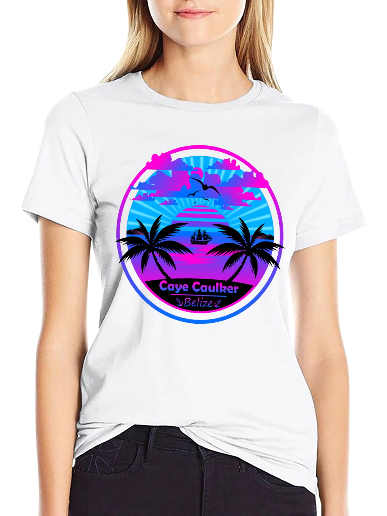 Caye Caulker Belize Graphic T-Shirt