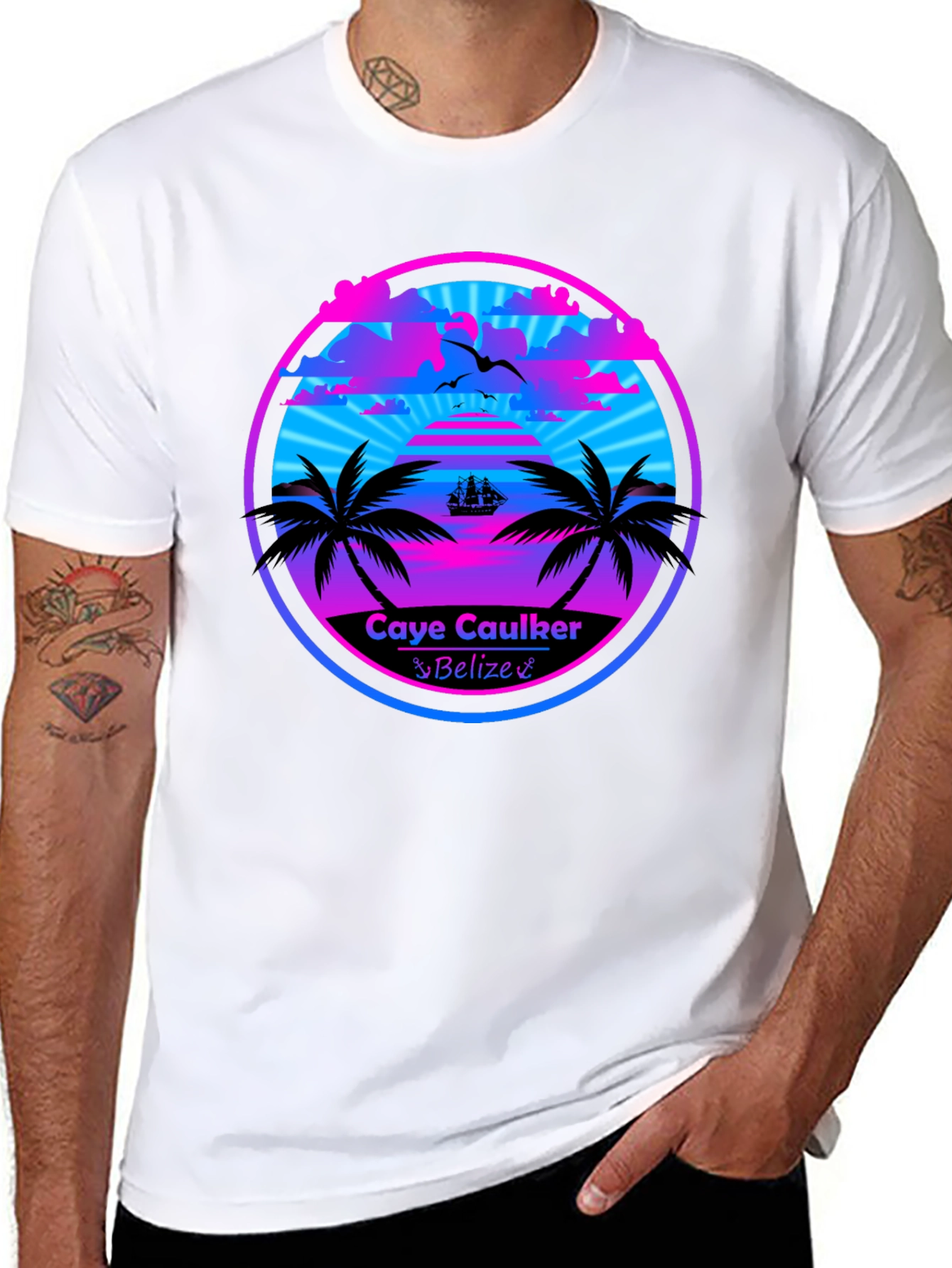 Caye Caulker Belize Graphic T-Shirt