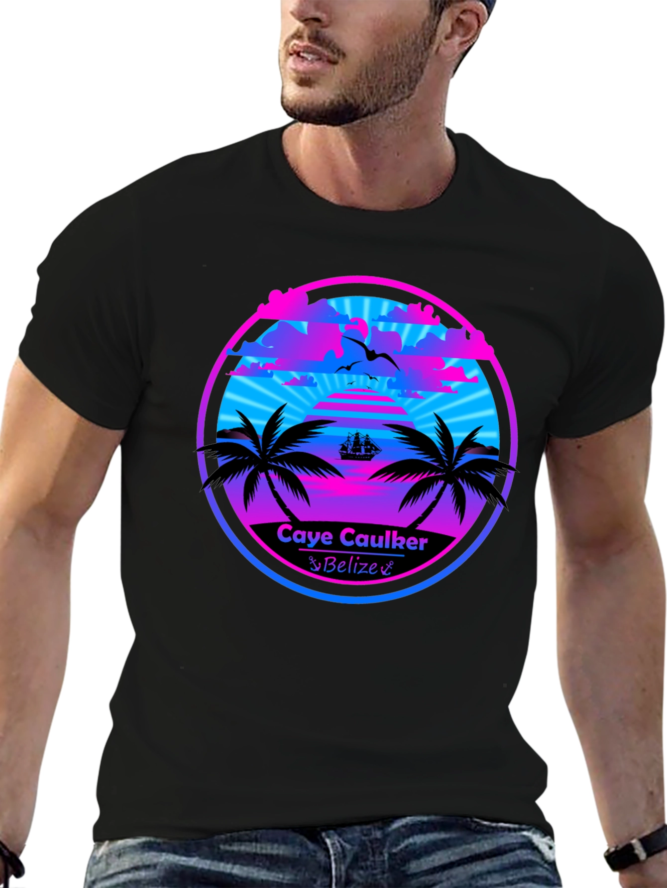 Caye Caulker Belize Graphic T-Shirt