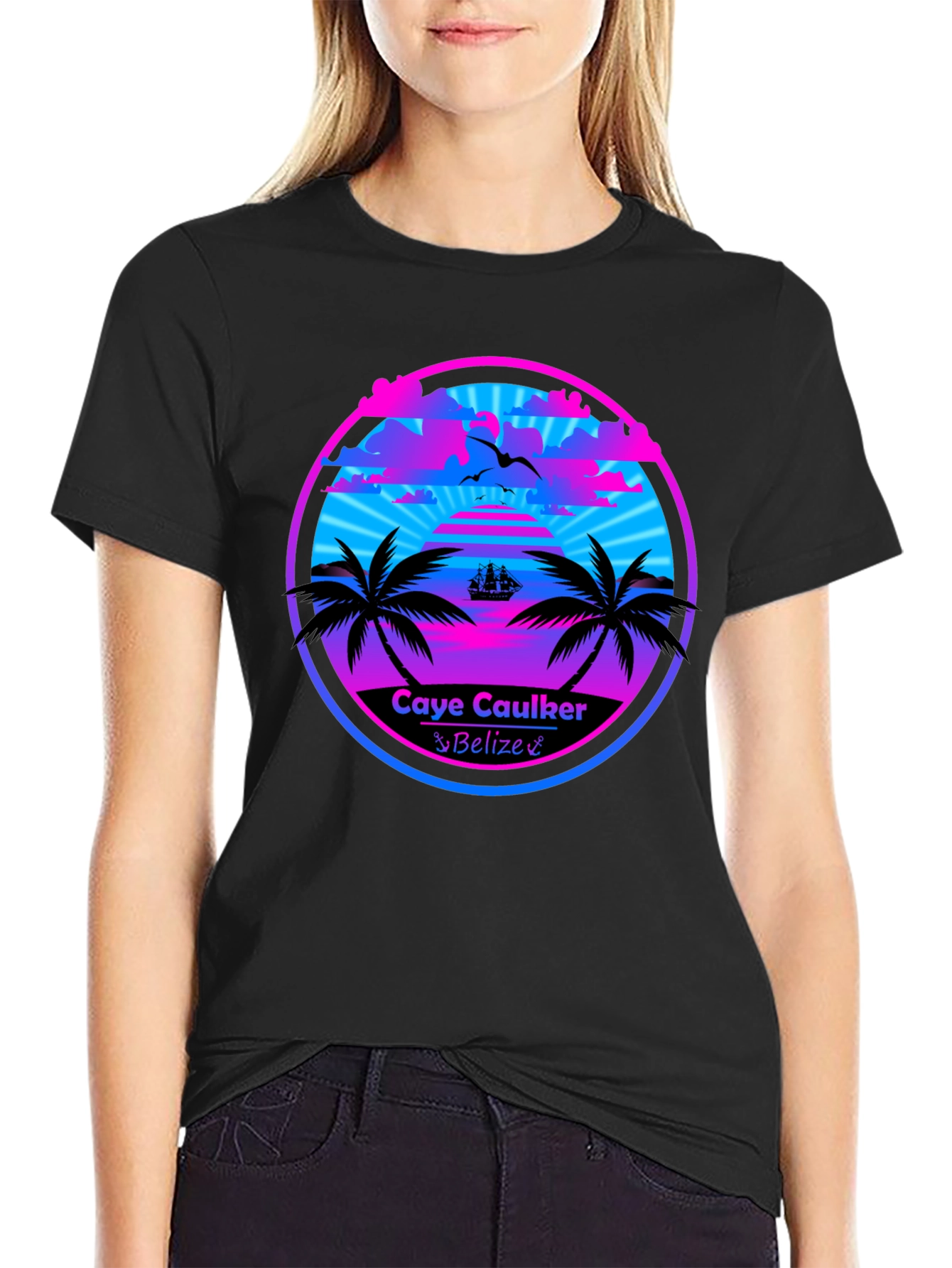 Caye Caulker Belize Graphic T-Shirt