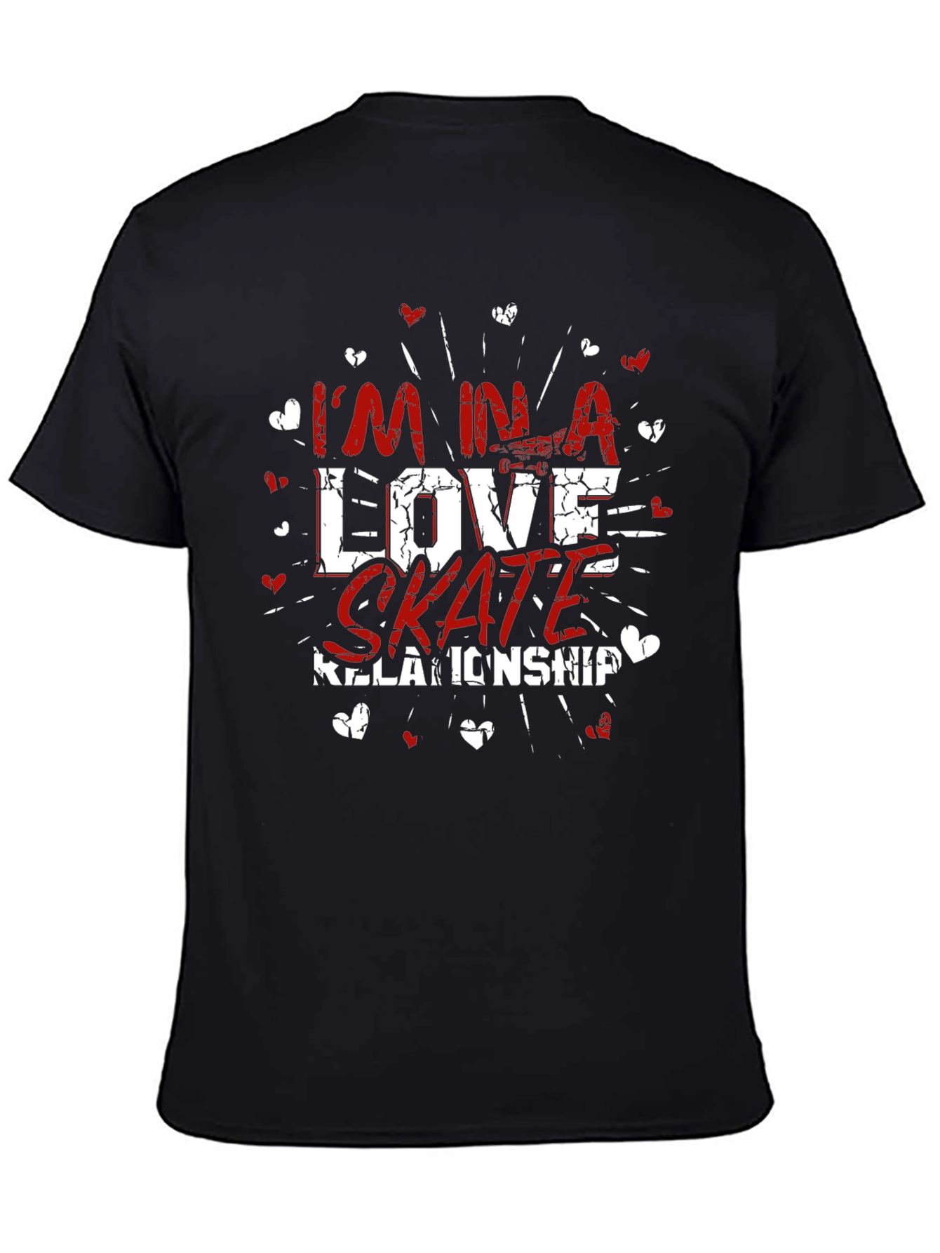 Skate Love Relationship T-Shirt