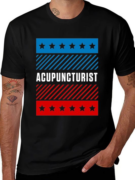 Acupuncturist Patriotic T-Shirt