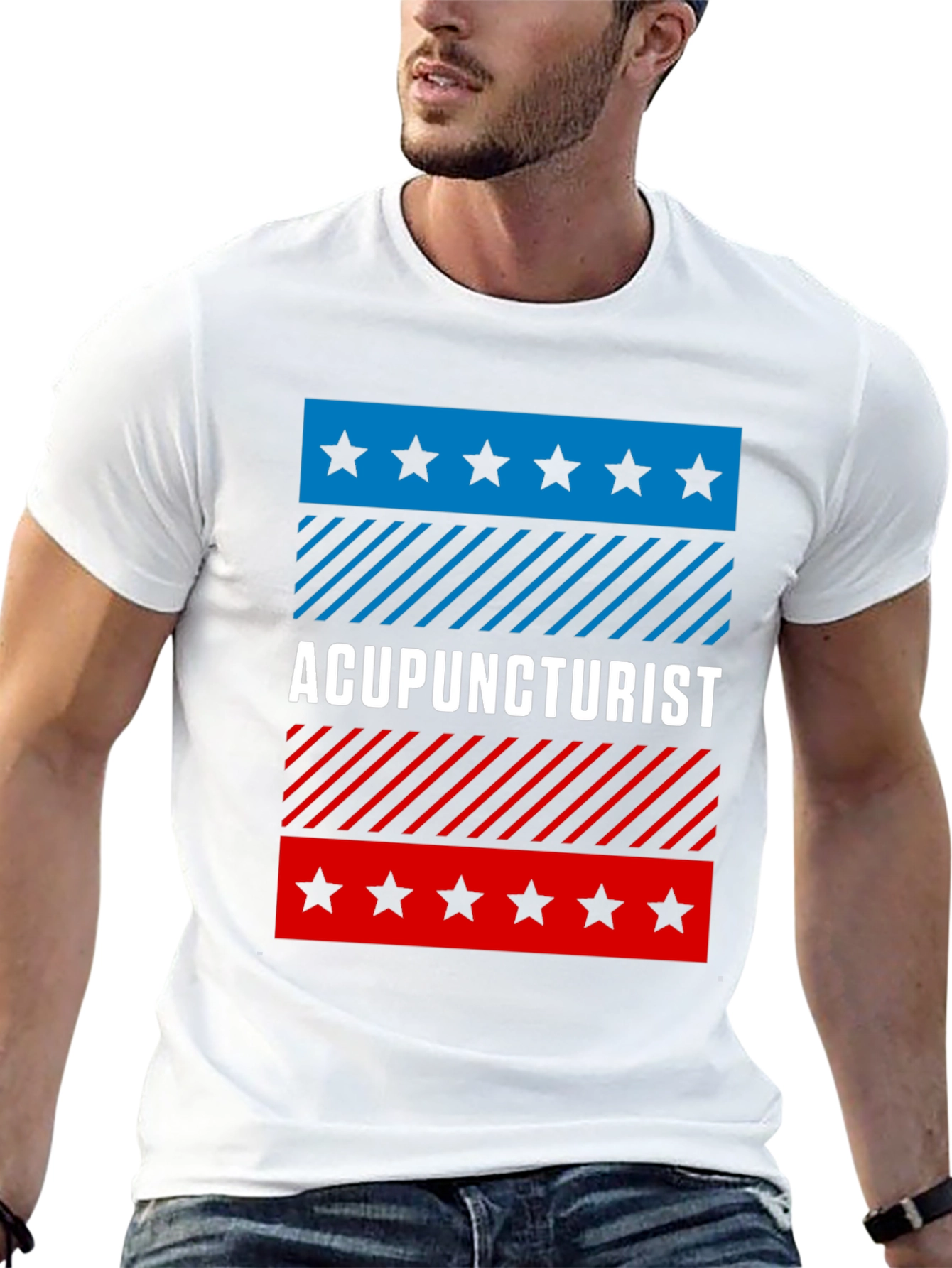 Acupuncturist Patriotic T-Shirt